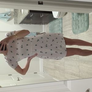 Free People Floral Mini Dress